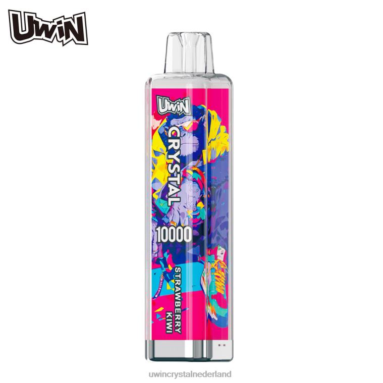 UWIN Crystal Amsterdam - aardbei-kiwi UWIN CRYSTAL 10000 wegwerpvape T8RJH11