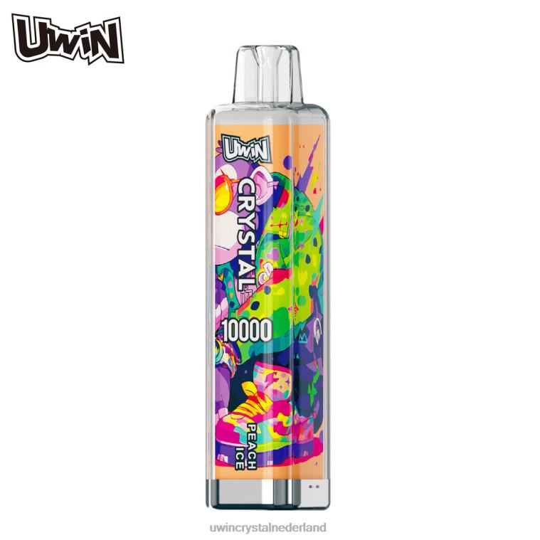 UWIN Crystal Nederland - perzik ijs UWIN CRYSTAL 10000 wegwerpvape T8RJH10