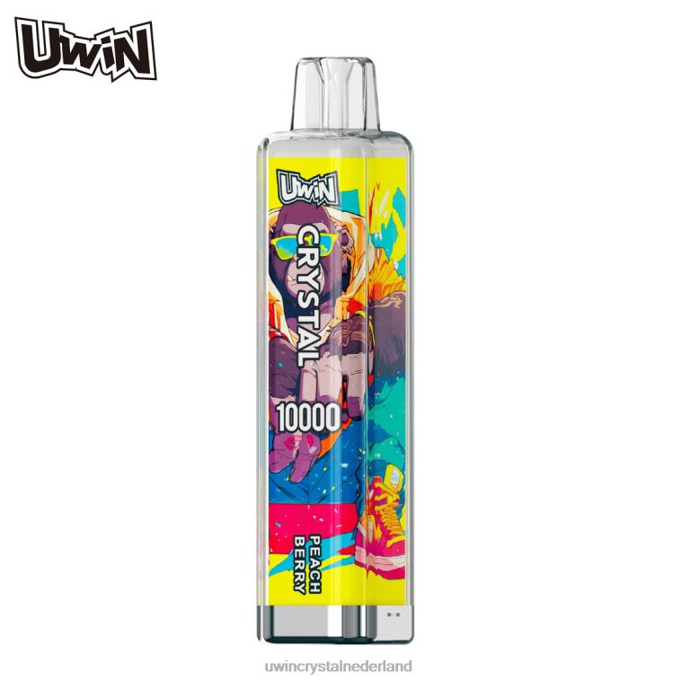 UWIN Crystal Nicotine - perzik bes UWIN CRYSTAL 10000 wegwerpvape T8RJH12